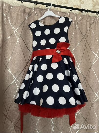Детское нарядное платье 122-128