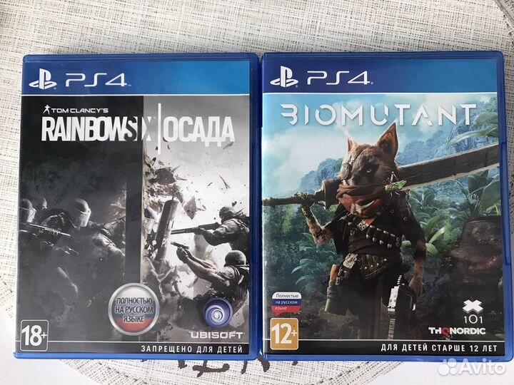 Игры для Sony playstation 4 диски PS4
