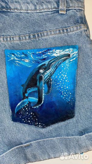 Расписные шорты