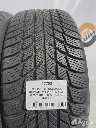 Bridgestone Blizzak LM-001 225/45 R18