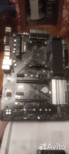 Материнская плата ам4 b450