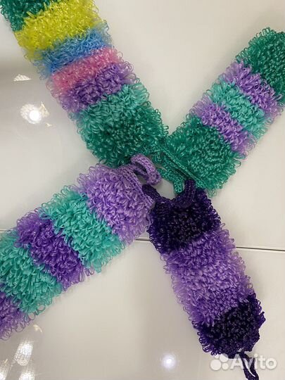 Мочалки ручной вязки