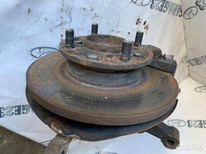 Ступица на daewoo matiz суппорт и тормозной диск