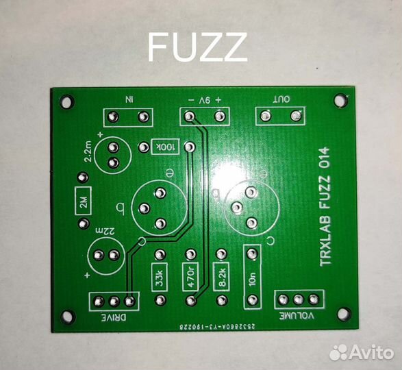 PCB-платы эффектов и усилителей
