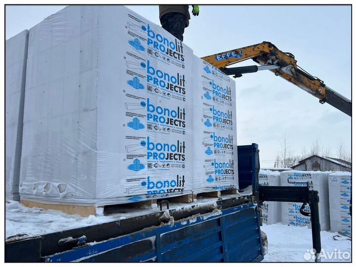Газобетонные блоки с завода Bonolit