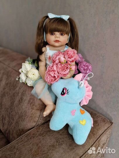 Кукла Реборн 55 см можно купать
