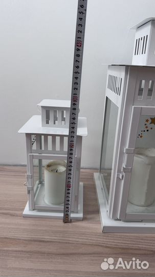 Подсвечник IKEA белый