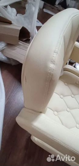 Стул барный Dobrin Tiesto, кремовый