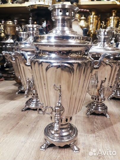 Самовар рюмка гранная на дровах