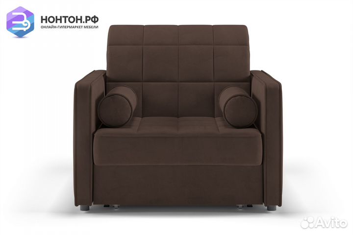 Кресло аккордеон Модо коричневое