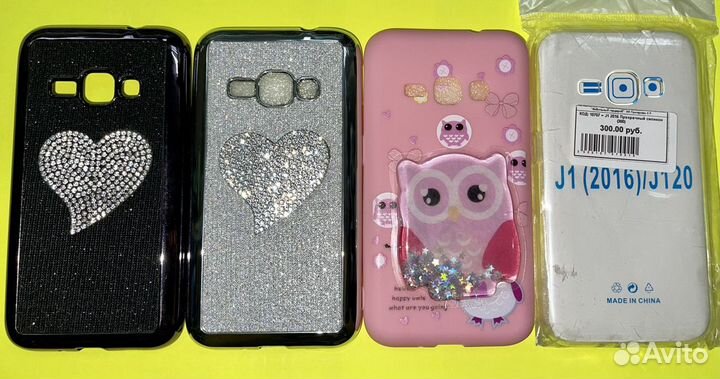 Чехлы Samsung Galaxy J1 2016. Есть книжки