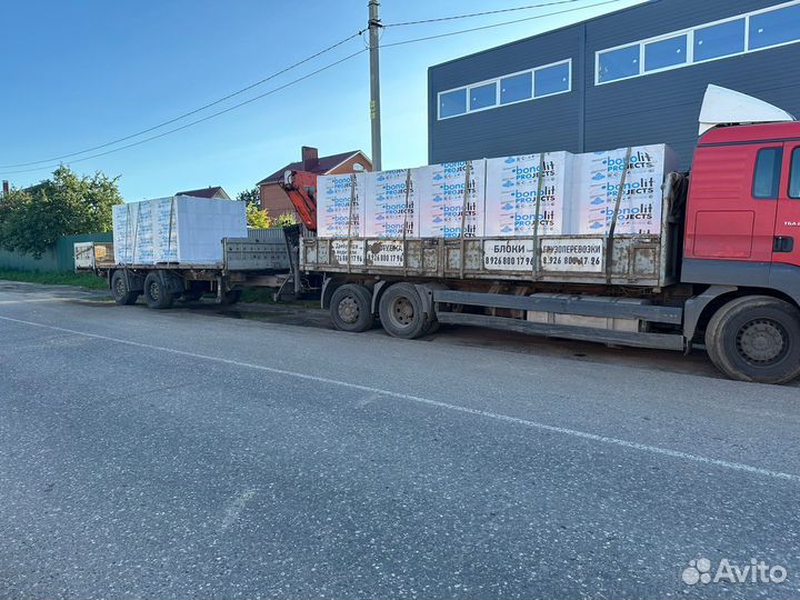 Газобетонный блок 600 250 200 bonolit