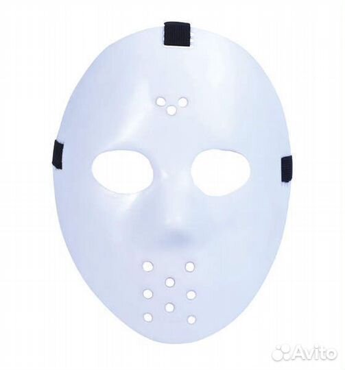 Маска хоккеиста пластик 