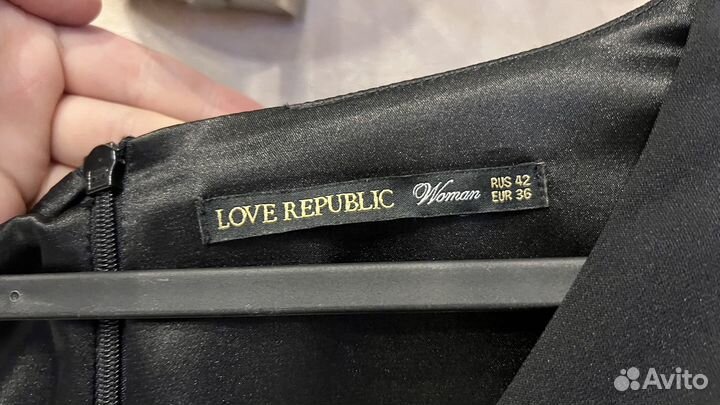 Платье Love republic 42 черное