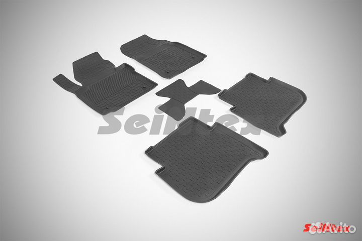 Коврики chevrolet aveo 2003-2011 с выс. бор (компл