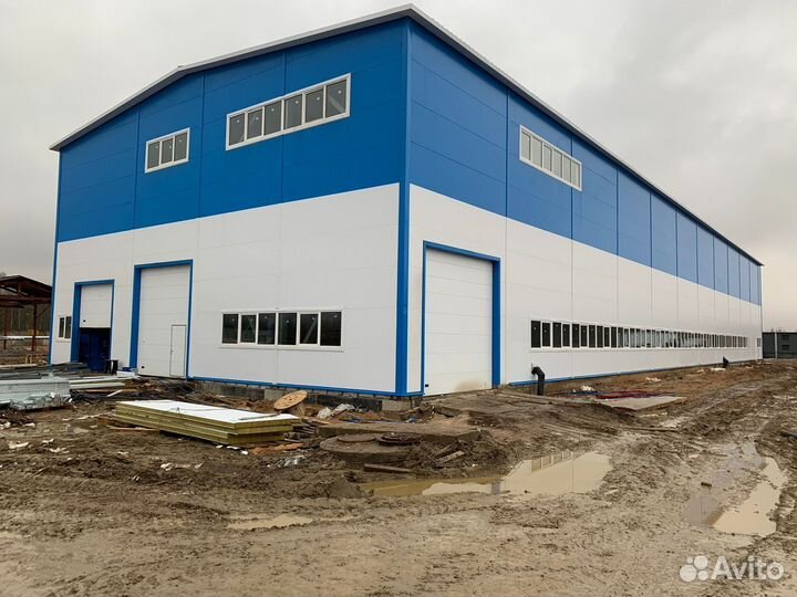 Теплый Ангар Склад Цех