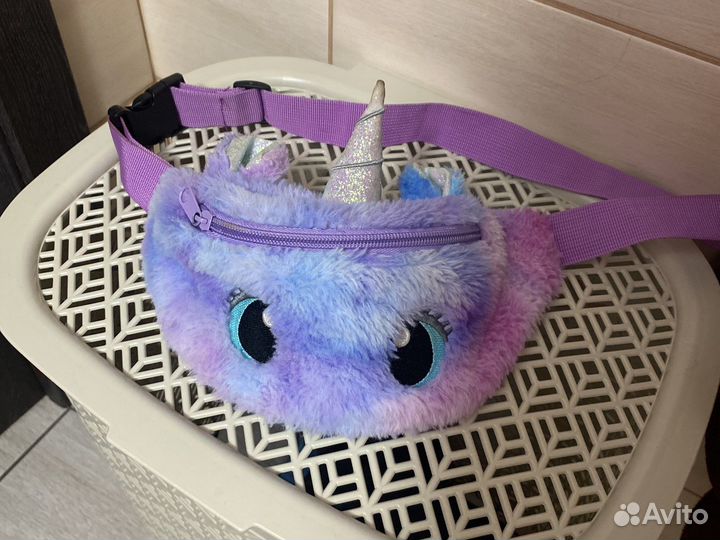 Сумка банан единорог для девочки