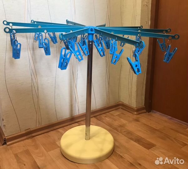 Стойка, вешалка, сушилка с прищепками