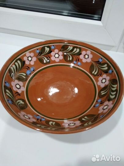 Керамическая ваза для фруктов,конфет