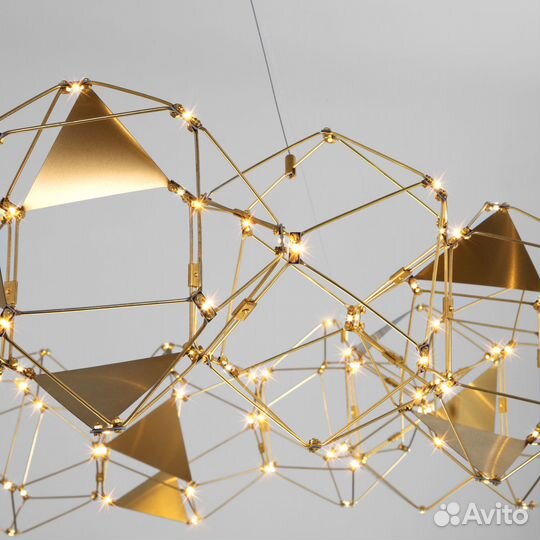 Подвесная люстра Eurosvet 90369/15 медь