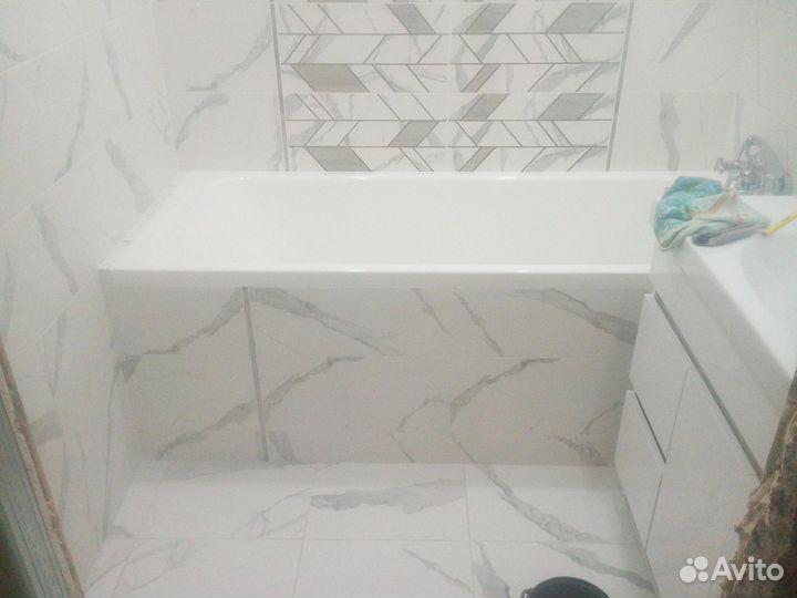 Ванные комнаты под ключ,отделочные работы