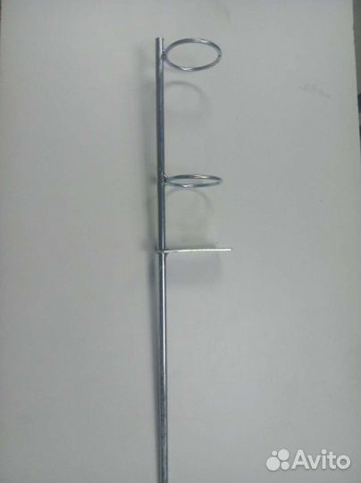 Тычка, подставка под удочку фидер нержавеющая