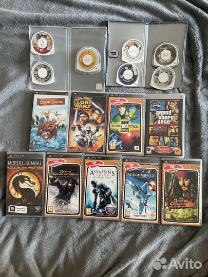 Диски на psp sony