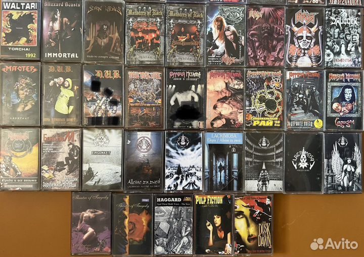 Аудиокассеты тяжеляк