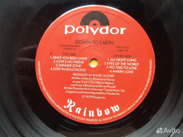 LP (винил) Rainbow 