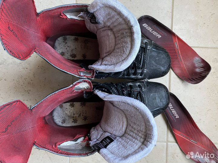Хоккейные коньки bauer vapor x800, размер 11ee
