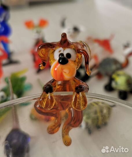 Коллекция стеклянных фигурок Гусь-Хрустальный