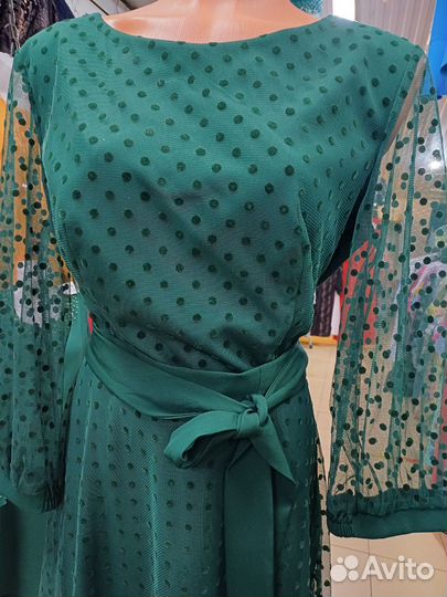 Вечернее платье в пол 48 размер