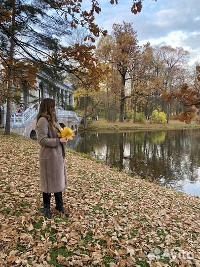 Пальто мишка тедди 42-44 размер