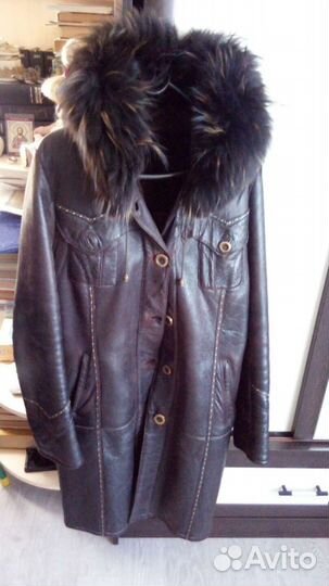 Дубленка натуральная женская 50-52