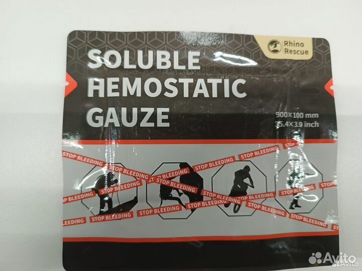 Гемостатический бинт Rhino rescue