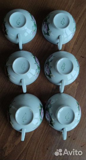 Чашки чайные Дулево 6 штук
