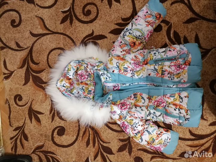 Куртка зимняя и комбинезон трансформер