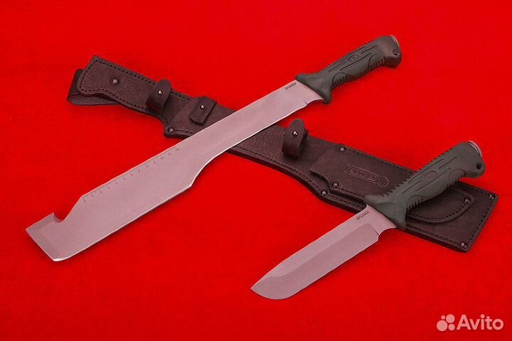 Мачете походное спарка с ножом