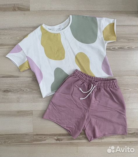 Летние вещи пакетом на девочку 128 134