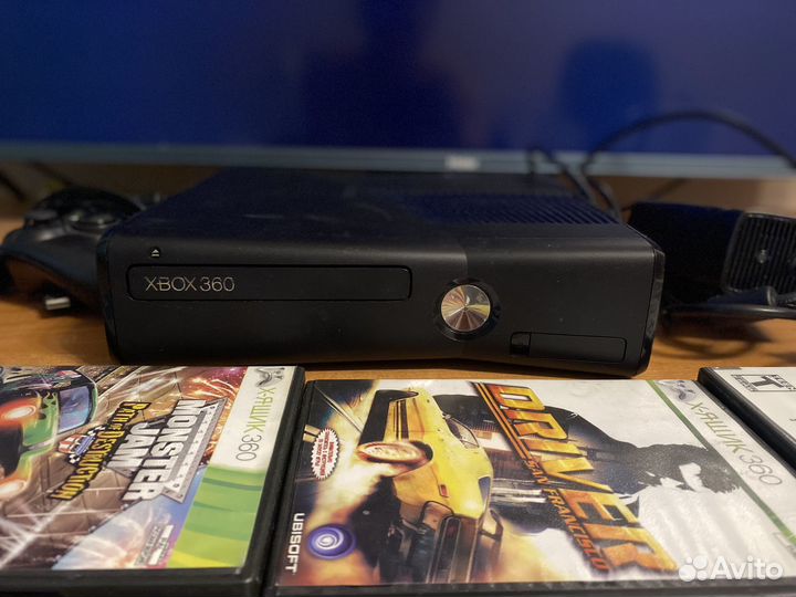 Xbox 360 slim прошитый 52 игры