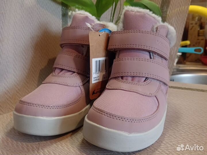 Ботинки Viking для девочки 33р