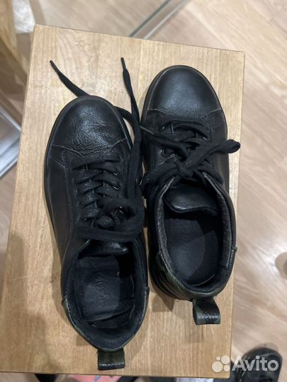 Кроссовки для девочки 34 размер кожаные