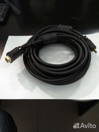 Кабель hdmi-dvi 10m