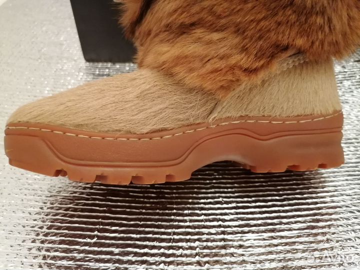 Детские бежевые унты Moregor 30 р