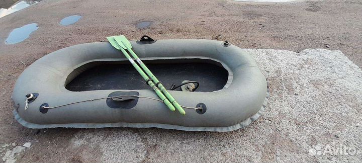 Палатка+надувная лодка СССР
