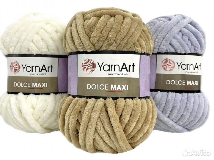 Пряжа YarnArt Dolce Maxi (Ярнарт Дольче Макси)