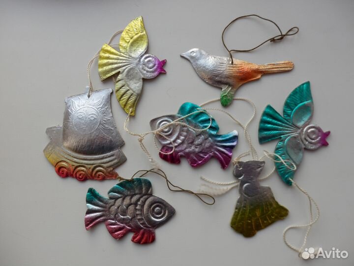 Ёлочные игрушки СССР )