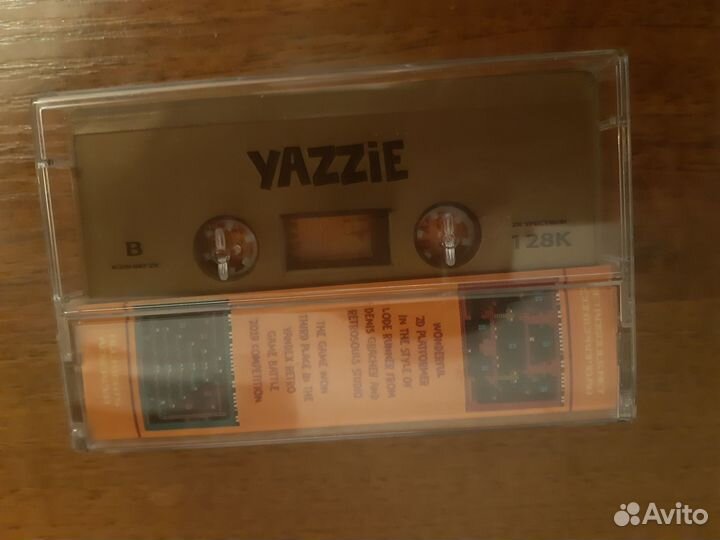 Кассета с игрой Yazzie для ZX Spectrum