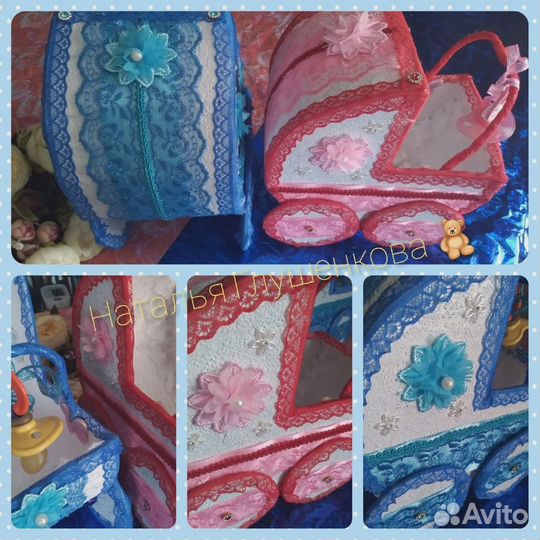 Коляски с колокольчиками для свадьбы