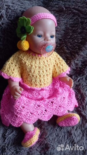 Одежда для куклы baby born